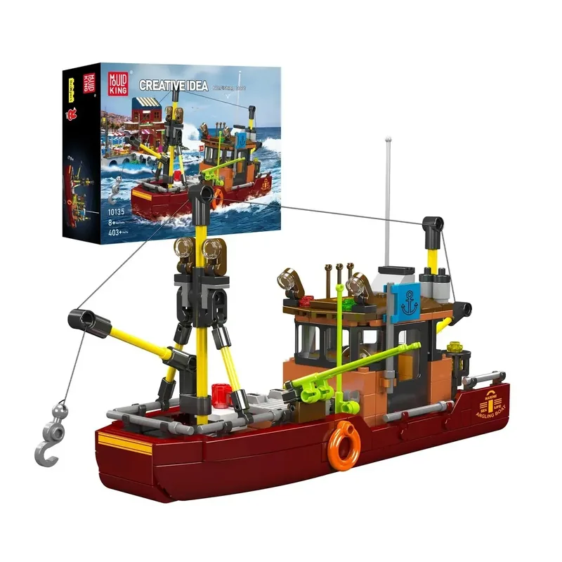 Mould King 10135 – Angelboot Modellbausatz de Mould King – photo du produit