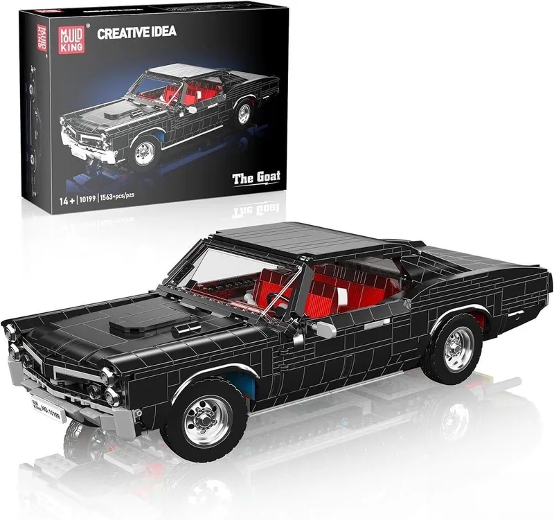 Mould King 10199 The Goat GTO van Mould King in Rood – productfoto