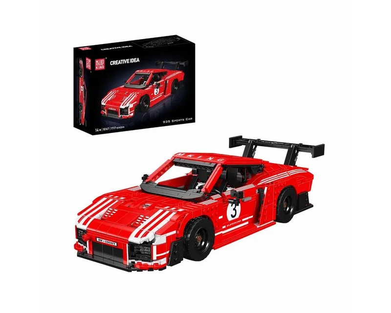 Mould King 10230 AB W12 Speed engine bouwset | Formule 1 F1 Racing champions icons modelbouw | Classic creator speelgoed ideas voor expert volwassenen & kinderen | Accu motor niet geschikt voor Lego technic | Bouwdoos met 838 bouwstenen från Mould King i Modelbouw : W12 Twin Turbo engine, 871 bouwblokken – produktbild 2 av 5