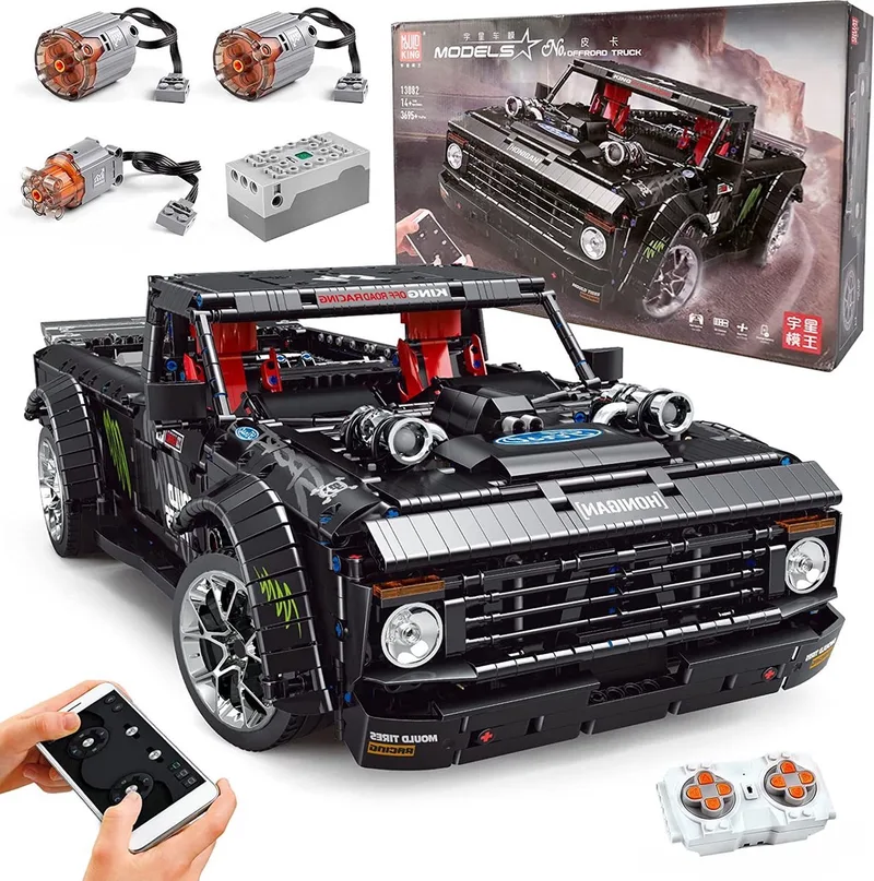 Mould King 13082S Off Road Truck RC by Mould King in Zwart – product photo