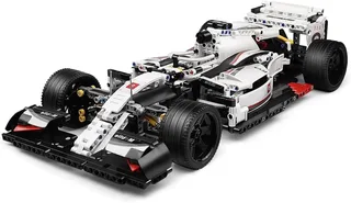 Mould King 13117 Formule 1 racer bouwset | City fast champions adventure | Creator classic motor bouwpakket | Technic speelgoed ideas voor volwassenen & kinderen | Icons furious speed auto geschikt voor Lego | Technische bouwdoos met 1235 bouwstenen by Mould King in Racing : Formule 1 racer, 1235 bouwblokken – product photo 1 of 5
