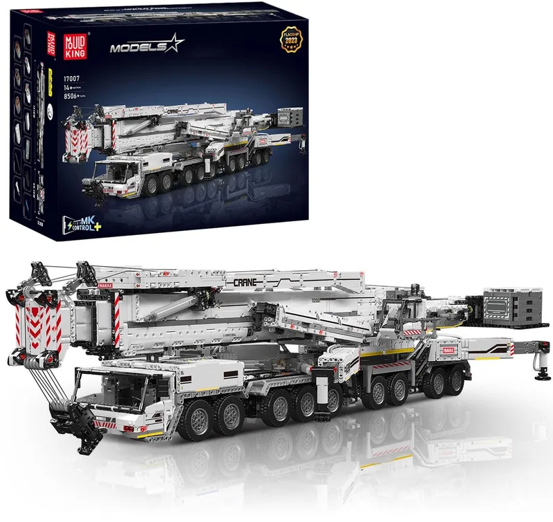 Mould King - 17007 – Liebherr LTM11200 Kraan – 8506-delige - Gemotoriseerde Technic Bouwset (Nieuwste Versie) von Mould King in 17007 – Produktfoto