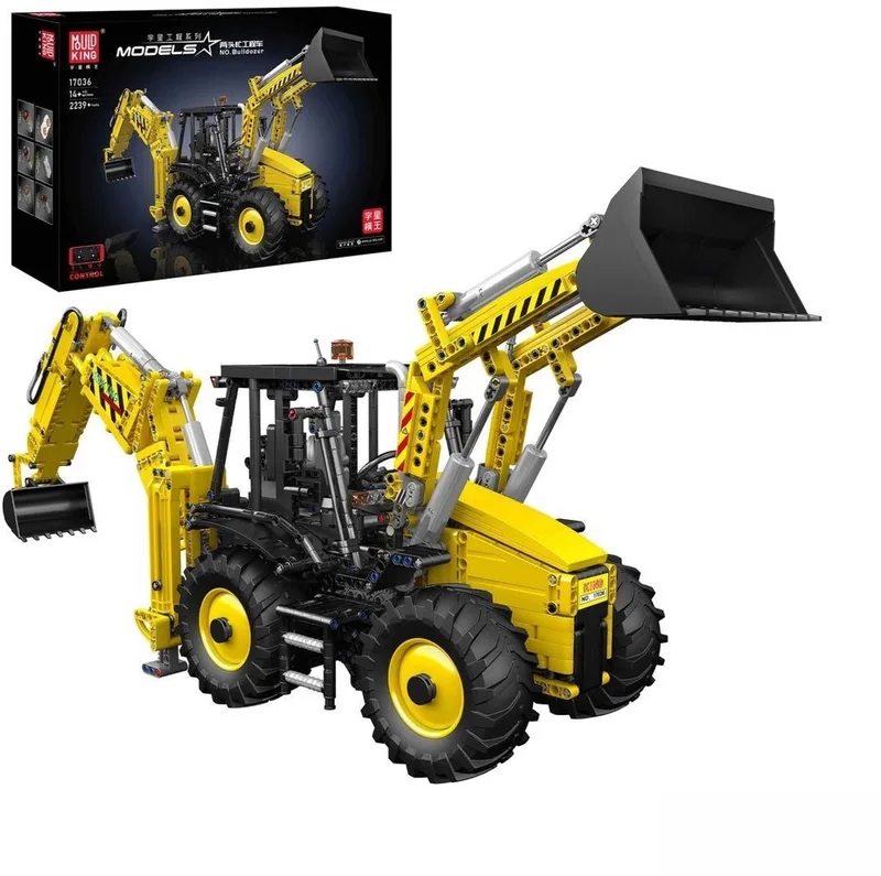 Mould King 17036 Technische Building Kits Gemotoriseerde Graafmachine Truck Bricks van Mould King – productfoto