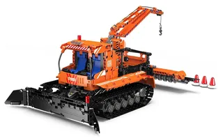 Mould King 17051 - Sneeuwschuiver - Speelgoed - bouwpakket - Compatibel met Lego - 1241 Pcs by Mould King in Orange – product photo 3 of 5