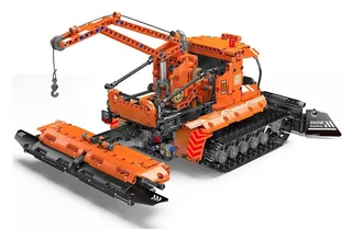Mould King 17051 - Sneeuwschuiver - Speelgoed - bouwpakket - Compatibel met Lego - 1241 Pcs by Mould King in Orange – product photo 4 of 5