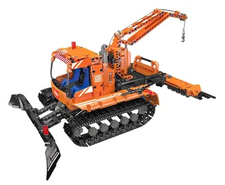 Mould King 17051 - Sneeuwschuiver - Speelgoed - bouwpakket - Compatibel met Lego - 1241 Pcs by Mould King in Orange – product photo 5 of 5