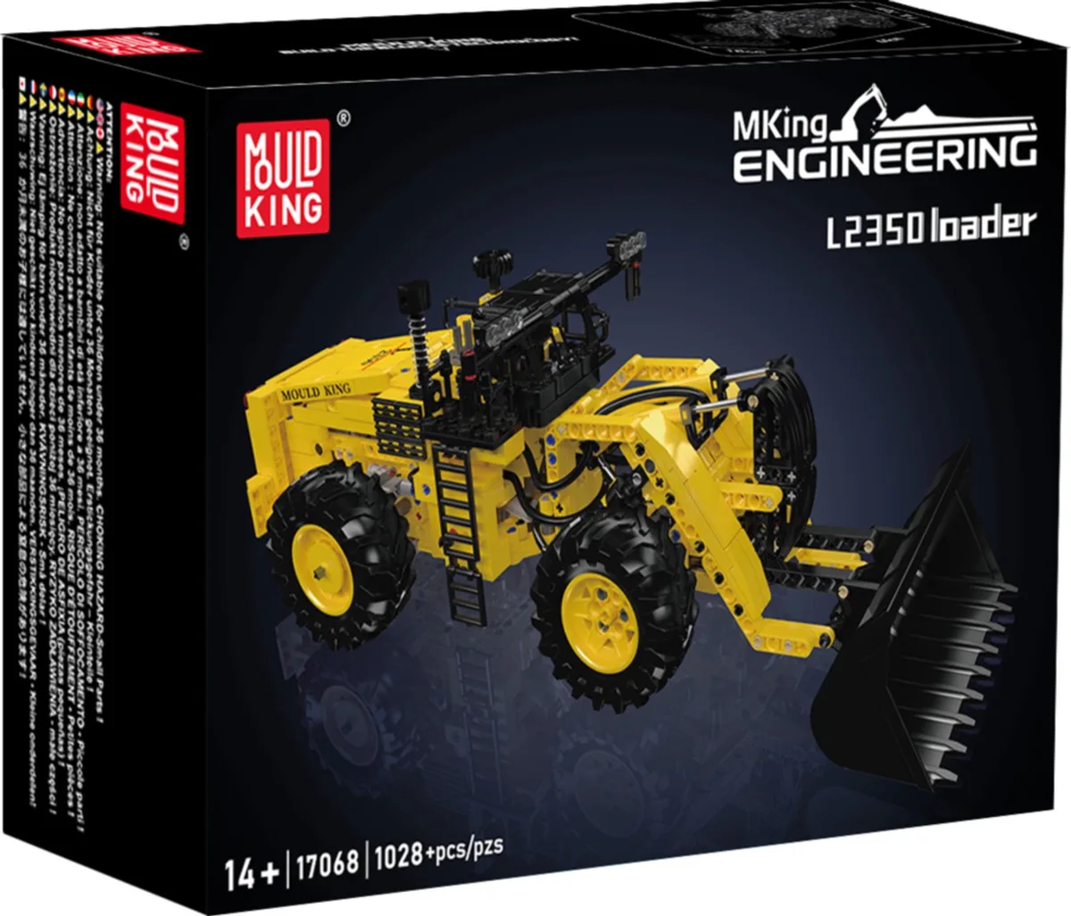 Mould King 17068 L2350 loader - Heavy Duty serie - 1028 onderdelen van Mould King in Meerkleurig – productfoto