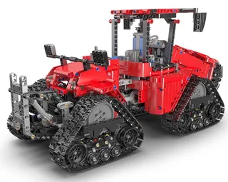 Mould King 18020S Case Tractor - trekker - 1698 Stukjes -19x23x45 cm - Compatibel met Grote Merken von Mould King in 18022 – Produktfoto 5 von 5