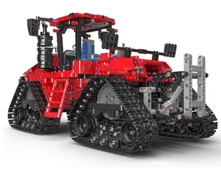 Mould King 18020S Case Tractor - trekker - 1698 Stukjes -19x23x45 cm - Compatibel met Grote Merken von Mould King in 18022 – Produktfoto 3 von 5