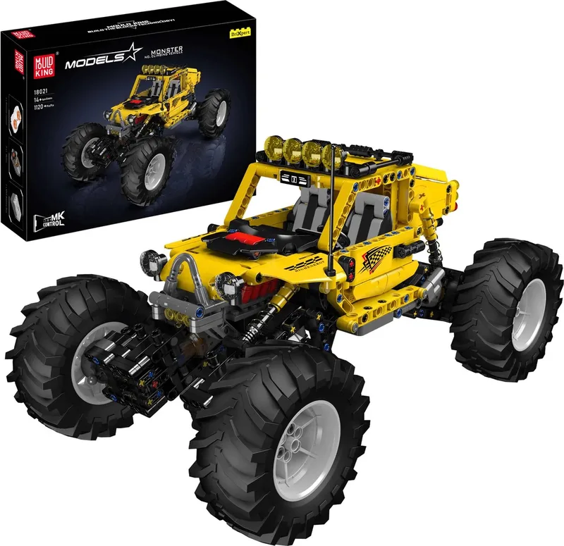 Mould King 18021 Off-road klimvoertuig ATV-bouw - Monster - Speelgoed - Model - 1120 pcs by Mould King in Geel – product photo