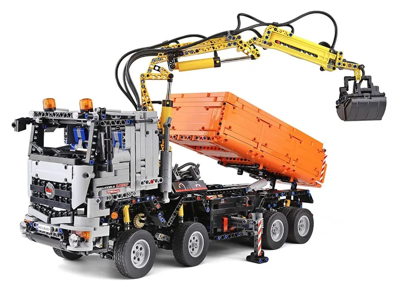 Mould King 19007 Pneumatic Truck - RC-Control Konstruktions-Spielset, (2819 St) by Mould King – product photo