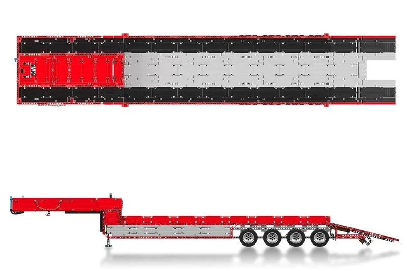 Mould King 19015T Auflieger für LKW 19015 Konstruktions-Spielset, (3399 St) von Mould King – Produktfoto 5 von 5