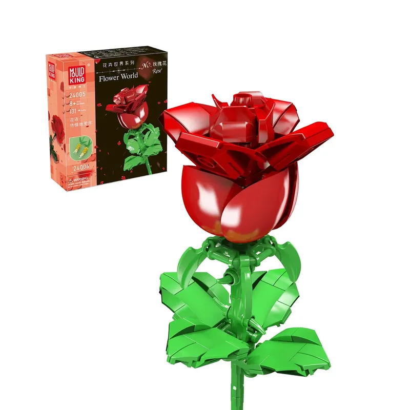 Mould King 24005 – Rose Modellbausatz by Mould King – product photo