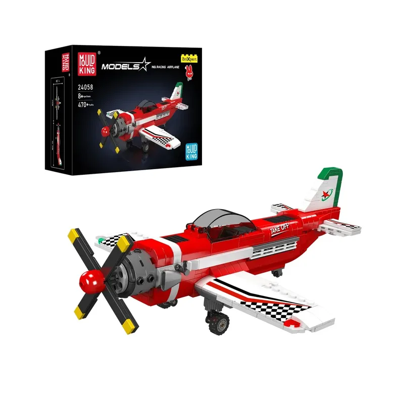 Mould King 24058 – Rennflugzeug Modellbausatz by Mould King – product photo