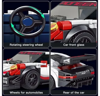 Mould King 27010 RSR Supercar von Mould King in Porsche 918 RSR – Produktfoto 4 von 5