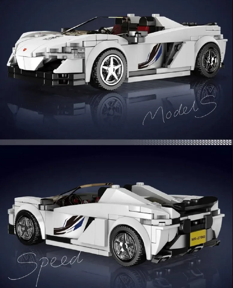Mould King 27043 650S Sportscar Speed Champion Konstruktions-Spielset, (364 St) by Mould King – product photo 3 of 5