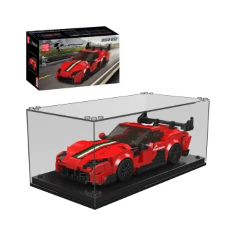 Mould King 27079 – F8 1Z Supercar Modellbaukasten + Showcase van Mould King – productfoto