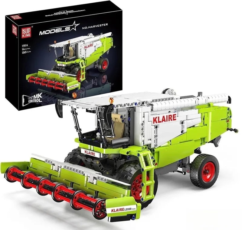 Mouldking 17014 - Combine Klaire Lexor 530 - 1347 onderdelen fra Mould King i Groen – produktbillede