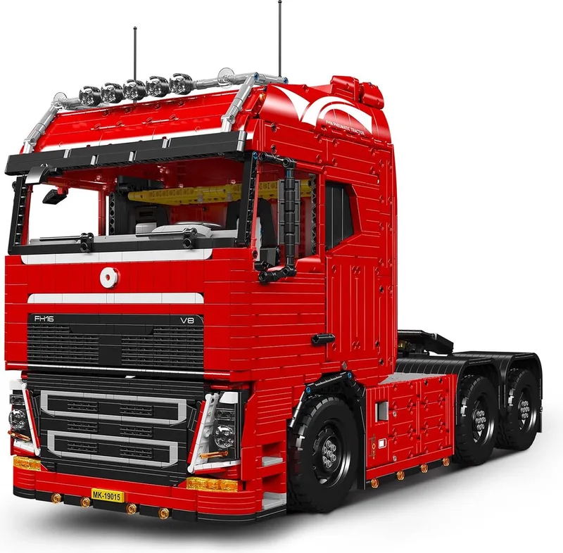 Mouldking 19015 - Technisch - Vrachtwagen - Bouwset - 4608 onderdelen - Pneumatisch & Elektrisch - Past op bekende merken fra Mould King i 19015 – produktbillede
