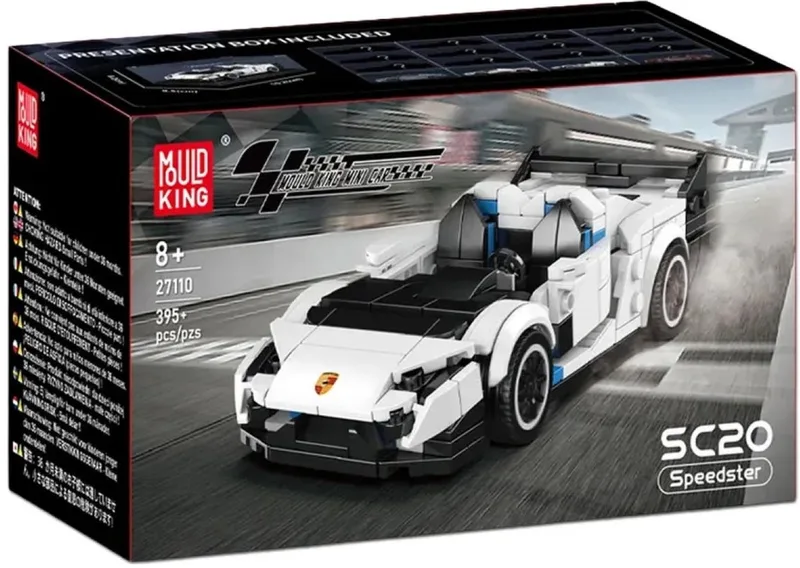 SC20 Speedster 27110 de Mould King en Blanc – photo du produit