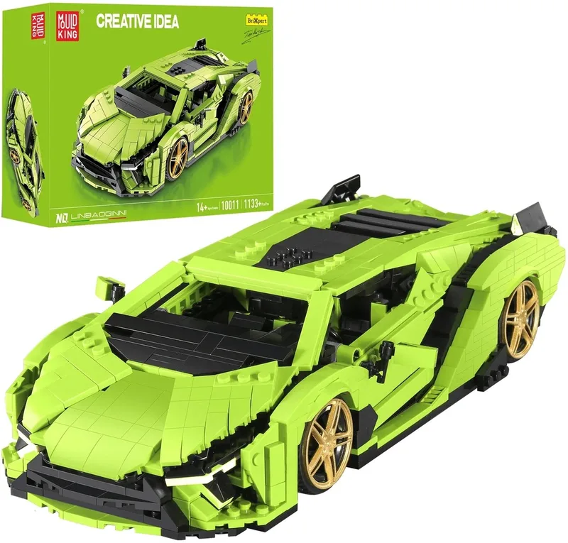 Sportwagen Linbaoginni Sierne de Mould King en Vert – photo du produit