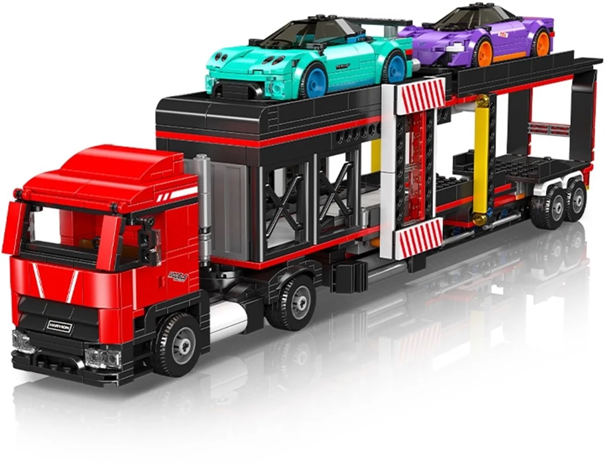Sportwagen-transporter van Mould King in Zwart – productfoto