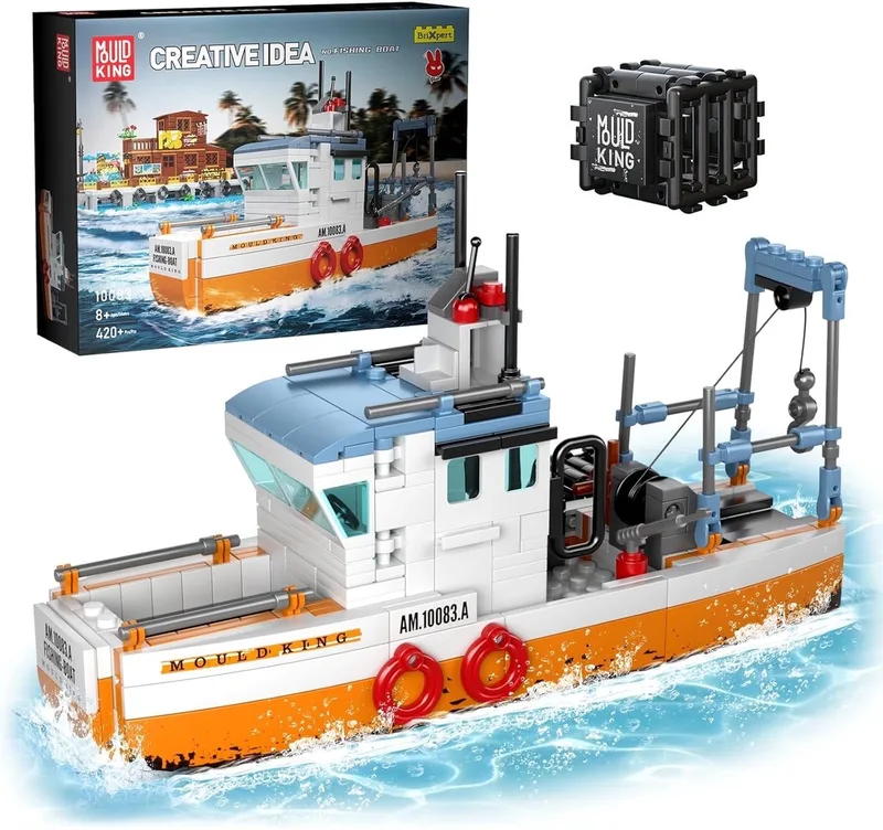 Vissersboot från Mould King i Multicolore – produktbild