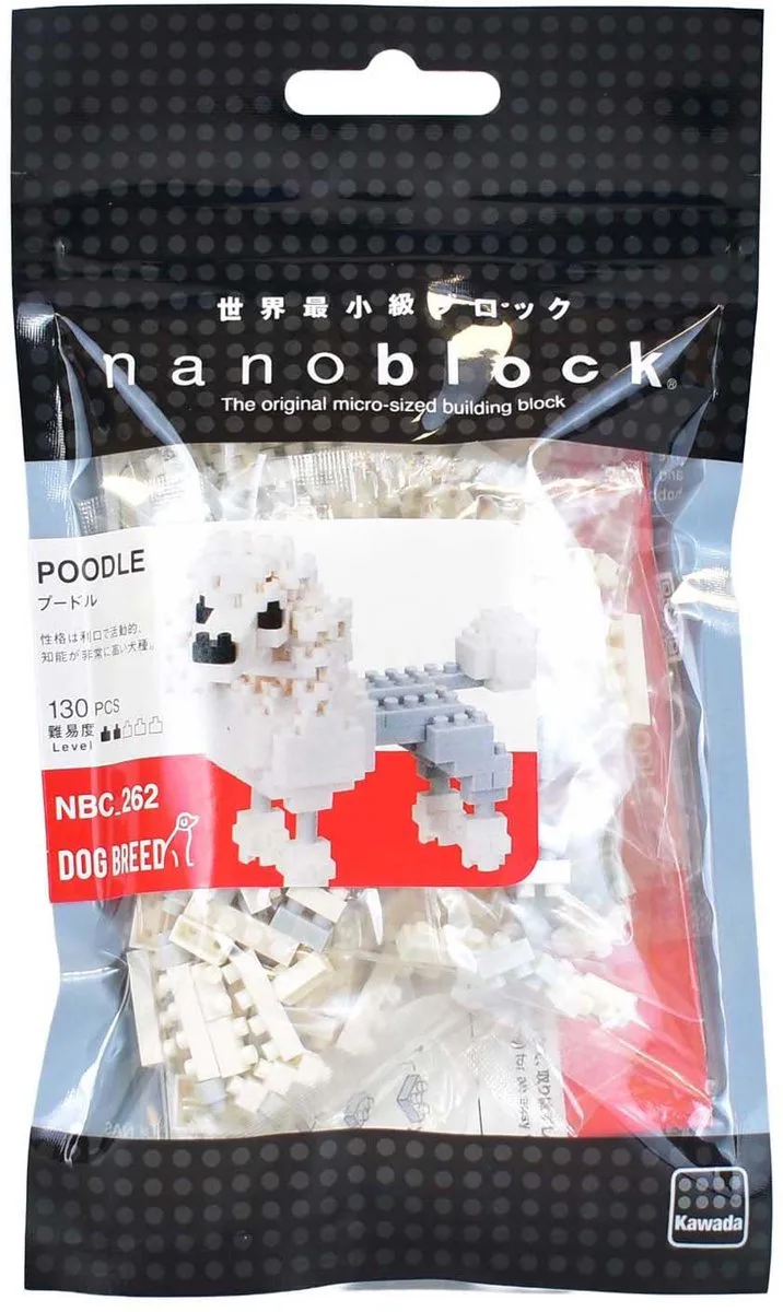 Lobbes bouwset poedel microblokjes de nanoblock en Multicolore – photo du produit