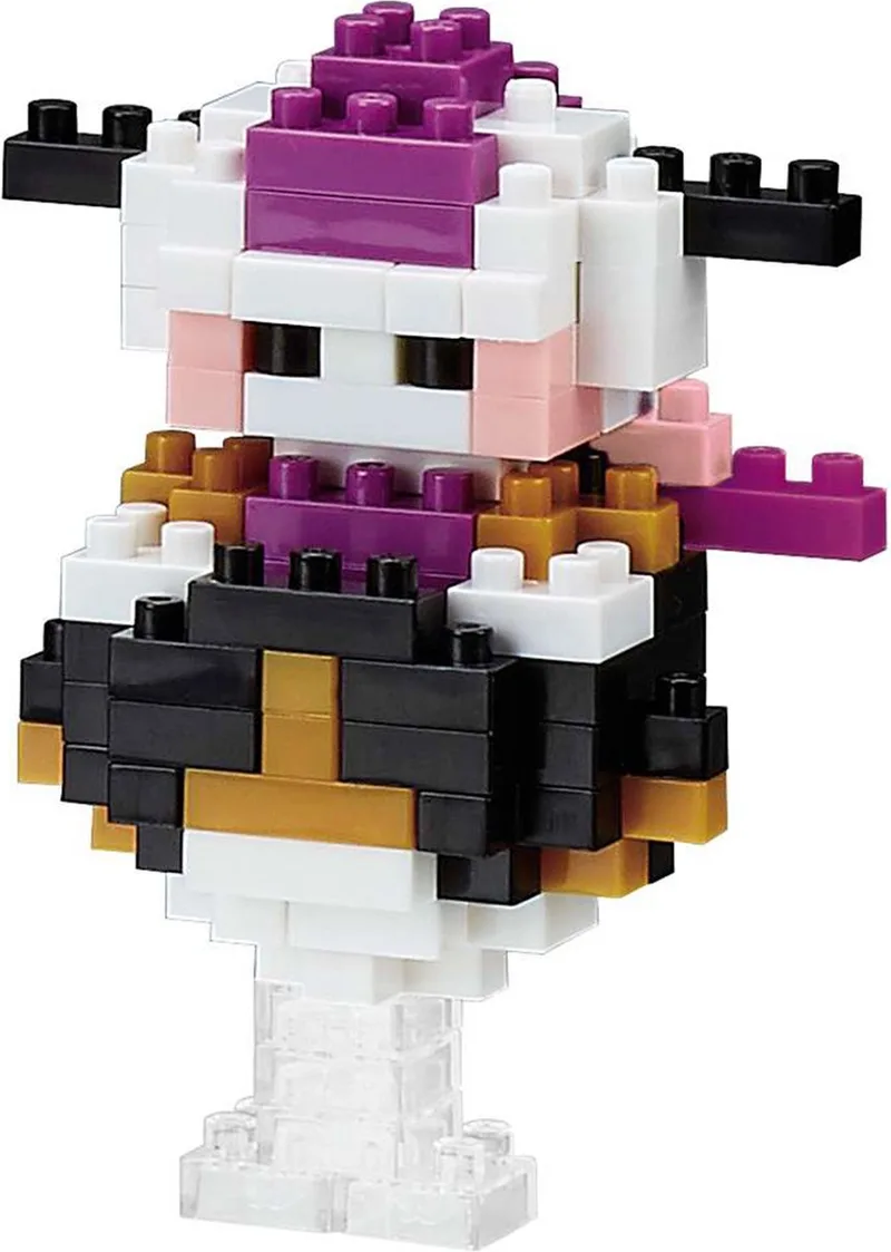 Nanoblock - Frieza - Dragon Ball Z - Mini Brick Figuur - Bouwpakket - Frieza Pixel Manga Figuur Bouwpakket - NBDB009 by nanoblock in Brown – product photo