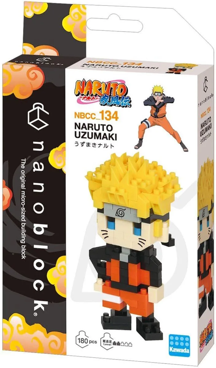 Bandai Jeu De Construction Nanoblock Naruto Uzumaki de nanoblock en Multicolore – photo du produit