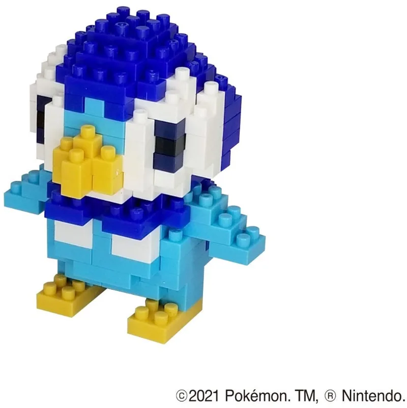 Nanoblock - Piplup - Pokémon - Mini Brick figuur - Bouwset - Pixel Pokémon Piplup figuur bouwpakket - NBPM079 by nanoblock in Piplup – product photo
