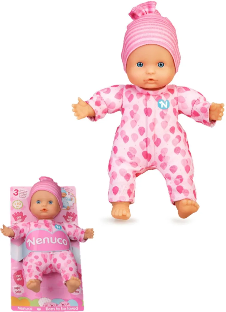 Babypop Nenuco Roze 25 cm van Nenuco in Meerkleurig – productfoto