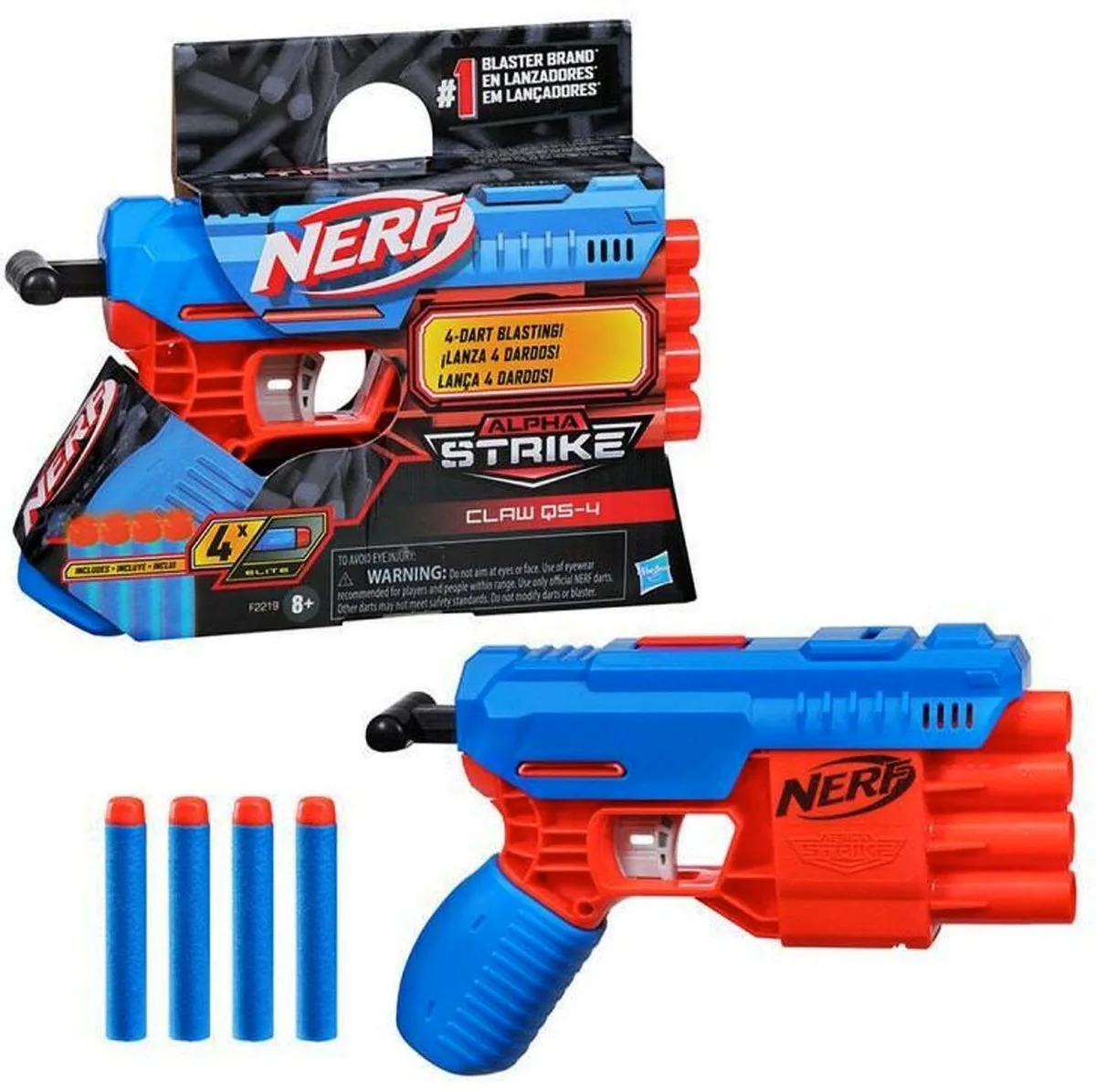 Alpha Strike CLA QS4 de Nerf en Multicolore – photo du produit