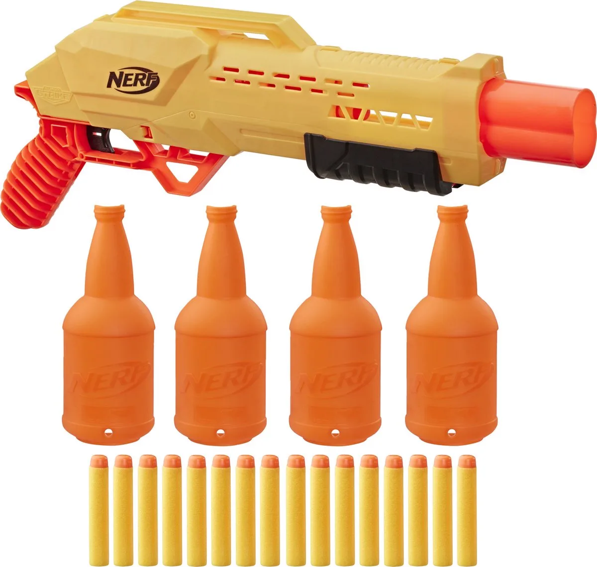 Alpha Strike Tiger DB-2 van Nerf in Geel – productfoto