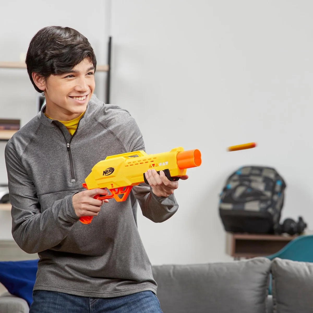 ALPHA STRIKE TIGER DB-6 & STINGER SD-1 van Nerf in Oranje – zwart – geel – productfoto