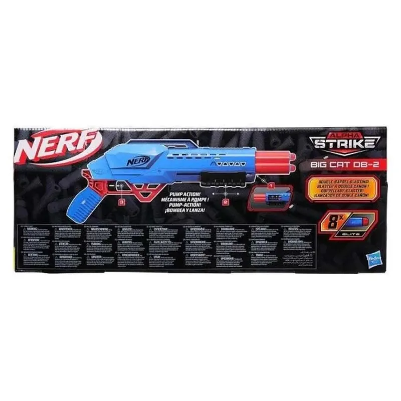Alpha Strike Uppercut Big Cat Db2-pistool fra Nerf – produktbillede 3 af 5