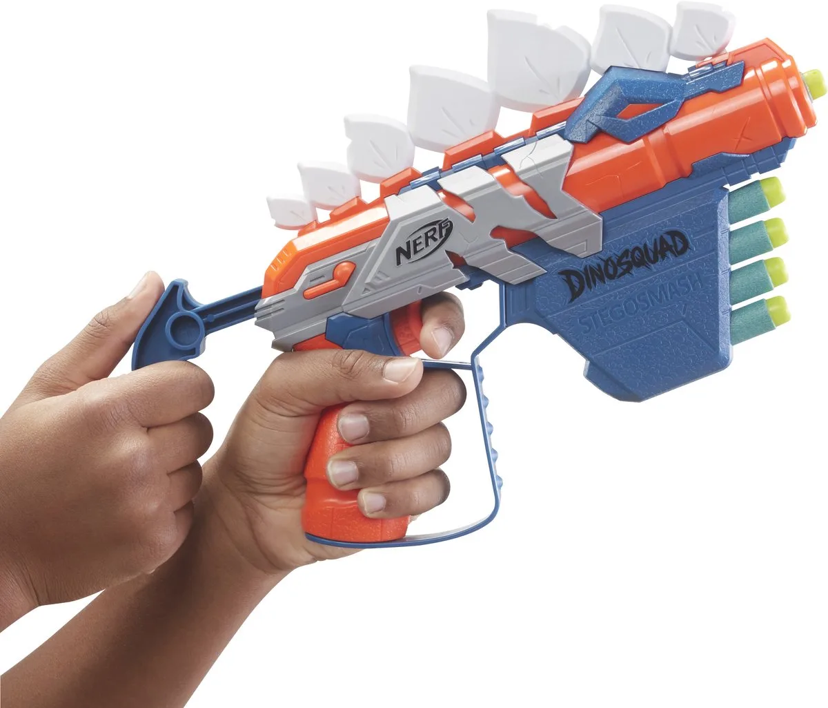 Dinosquad Stegosmash de Nerf en Bleu – photo du produit