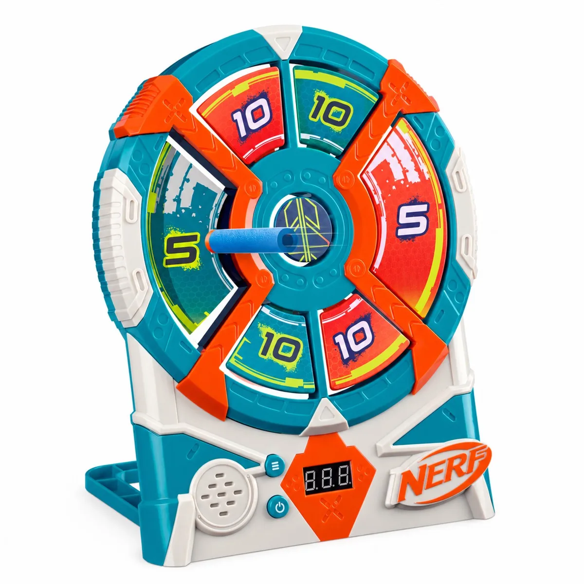 Elektronische Schietschijf voor Speelgoedblasters - Bullseye - Interactief Schietdoel - Target Oefenspel voor Kinderen de Nerf en Bleu – photo du produit