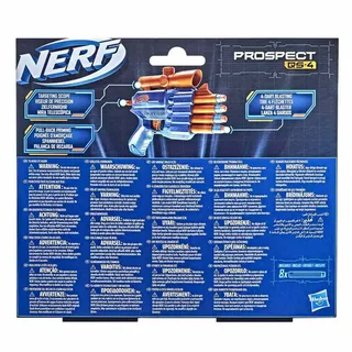 Elite 2.0 Prospect QS 4 - Blaster fra Nerf i Blå – produktbillede 5 af 5