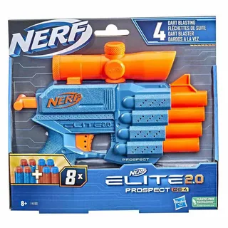 Elite 2.0 Prospect QS 4 - Blaster fra Nerf i Blå – produktbillede 4 af 5