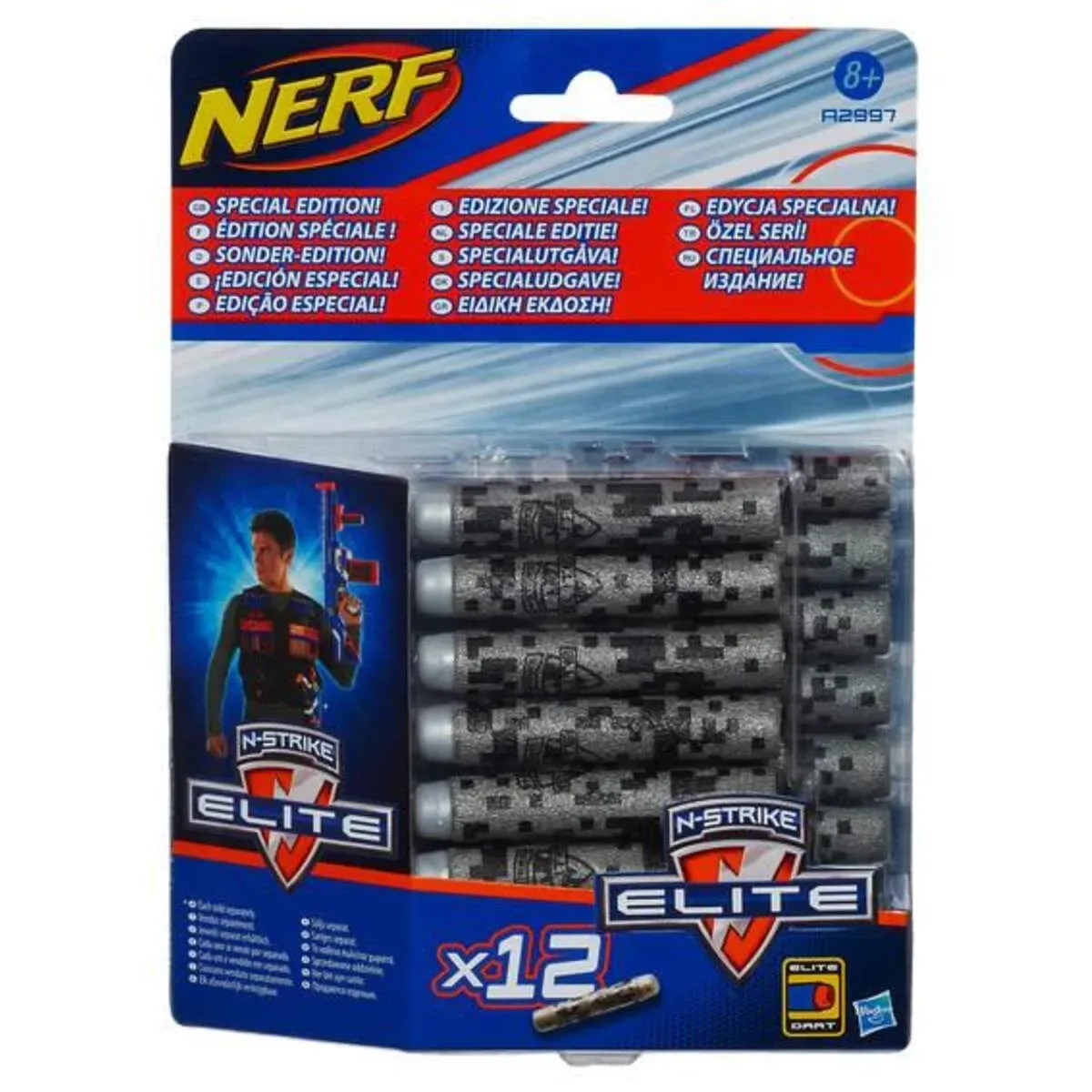 Elite Deko Darts, 12 Stück, sortiert de Nerf – photo du produit
