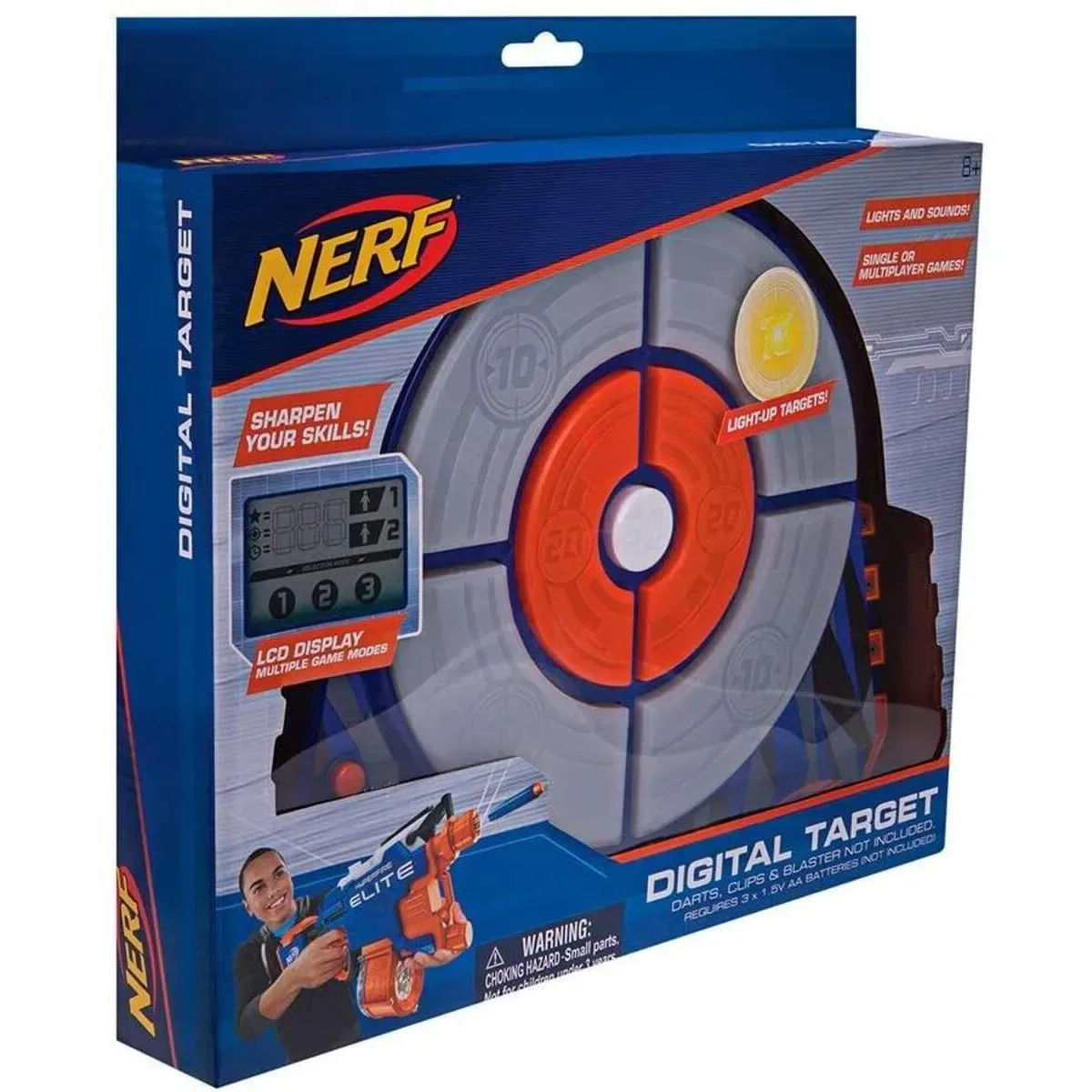 Elite Digitale Zielscheibe mit Licht und Sound de Nerf – photo du produit