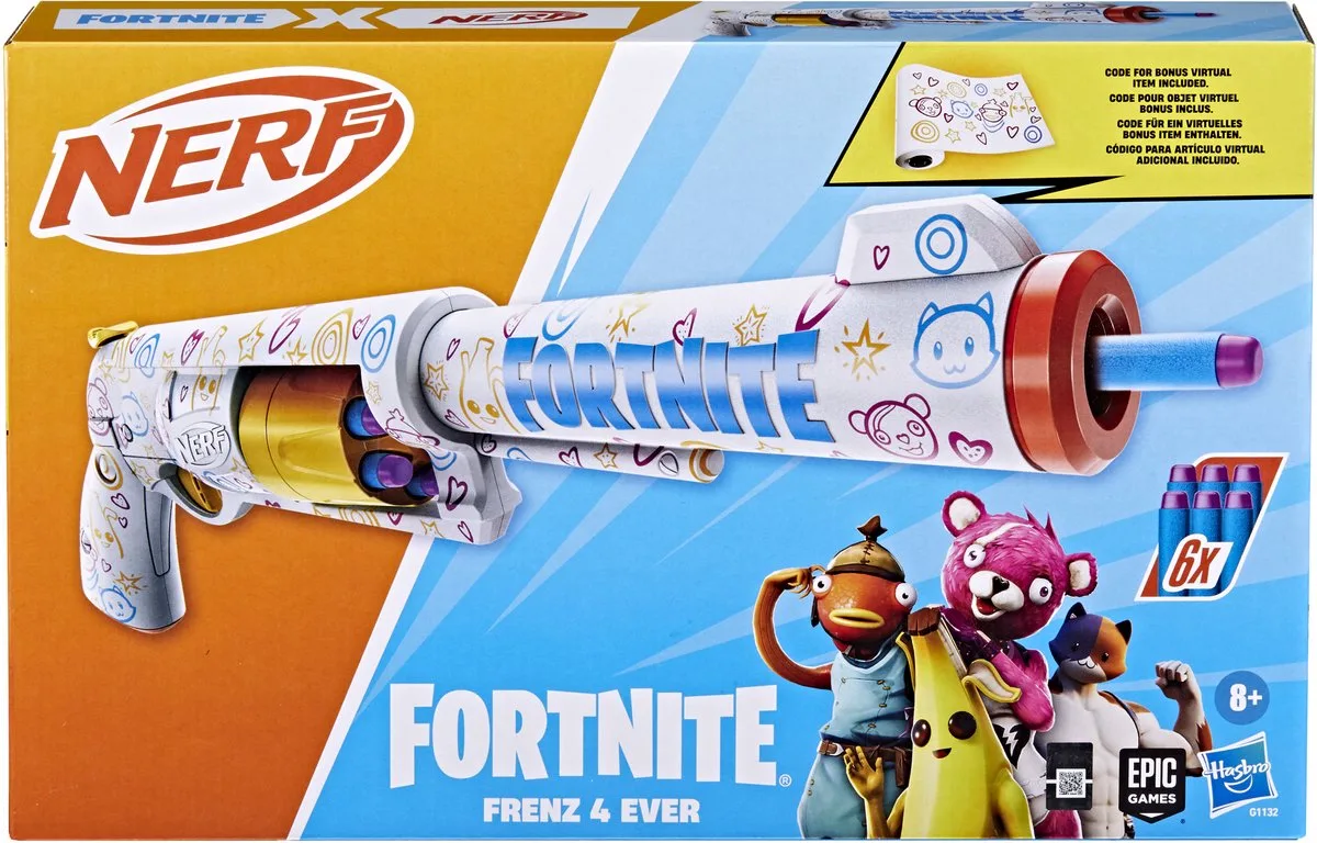 Fortnite Frenz 4 Ever - Speelgoedblaster van Nerf in Meerkleurig – productfoto