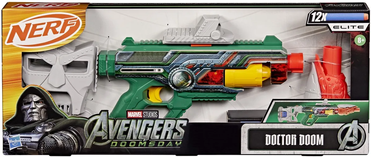 Marvel Doctor Doom - Blaster van Nerf in Meerkleurig – productfoto