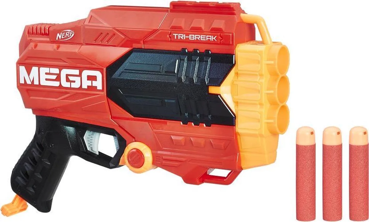 Mega Tri Break de Nerf en Rouge – photo du produit