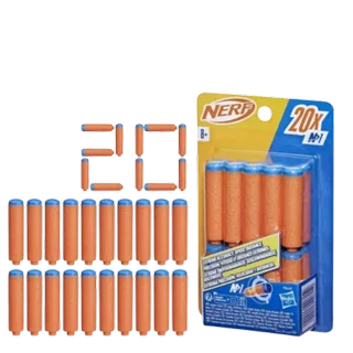 N Series N1 Refill pack - met 20 Officiële Nerf N1 Darts de Nerf en Orange – photo du produit 2 sur 2