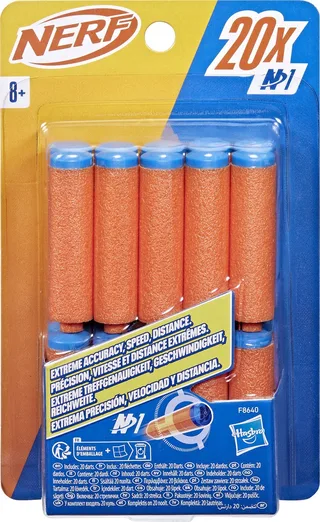 N Series N1 Refill pack - met 20 Officiële Nerf N1 Darts de Nerf en Orange – photo du produit 1 sur 2