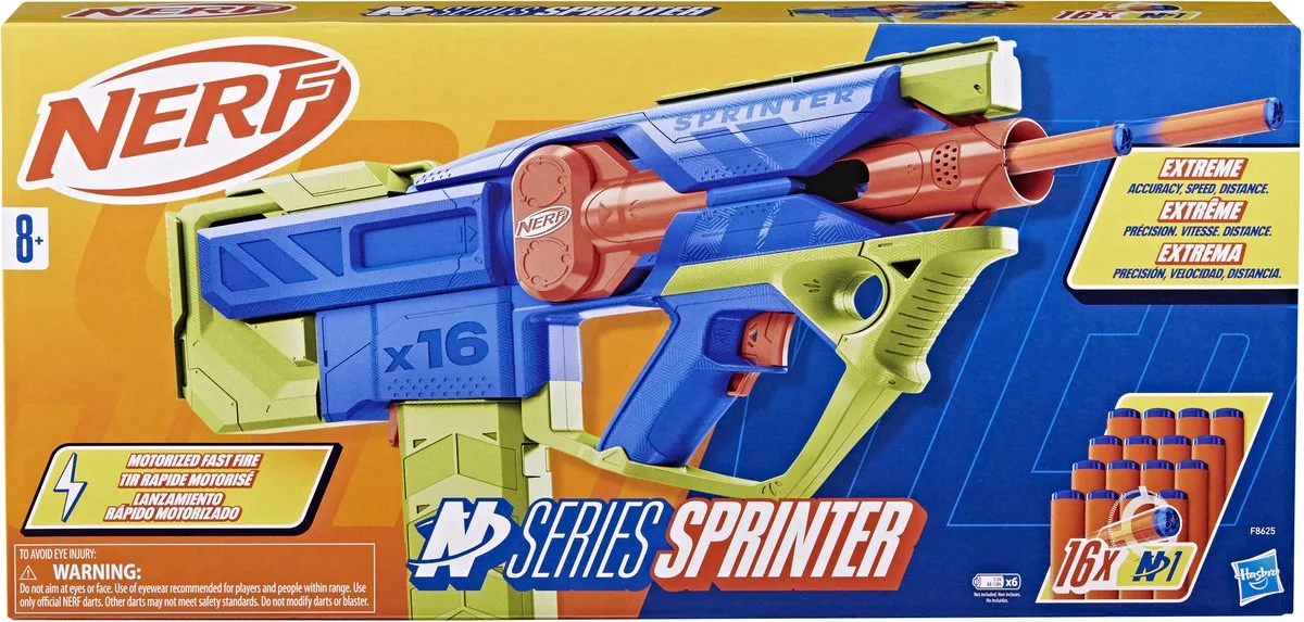 N Series Sprinter de Nerf en Bleu – photo du produit