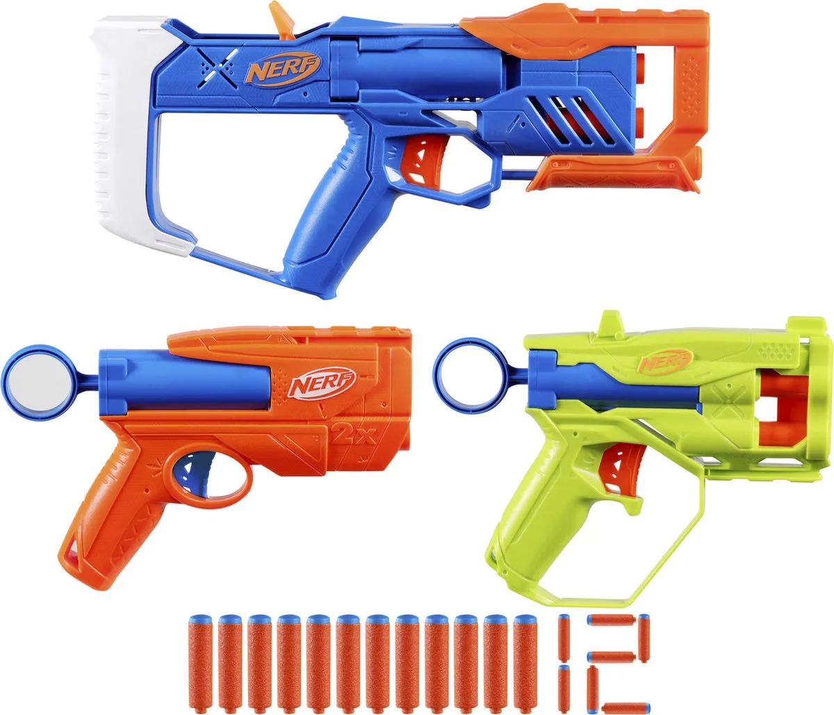 N Series Triple Action Pack från Nerf i Flerfärgad – produktbild