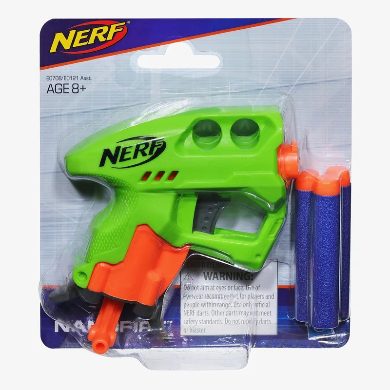 NanoFire Groen- Mini Nerf - Inclusief 3 pijltjes by Nerf in Blue – product photo
